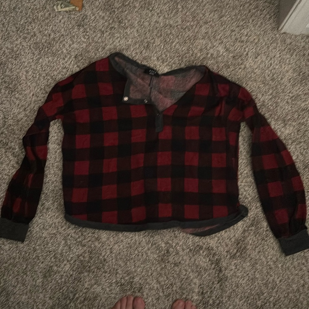 Vici flannel top
